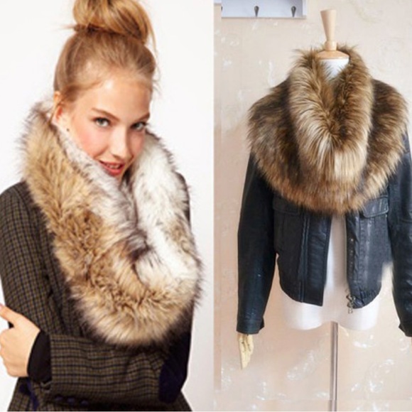 H&M Accessories - H&M NWOT Faux Fur Shrug